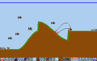 Ballistic atari screenshot